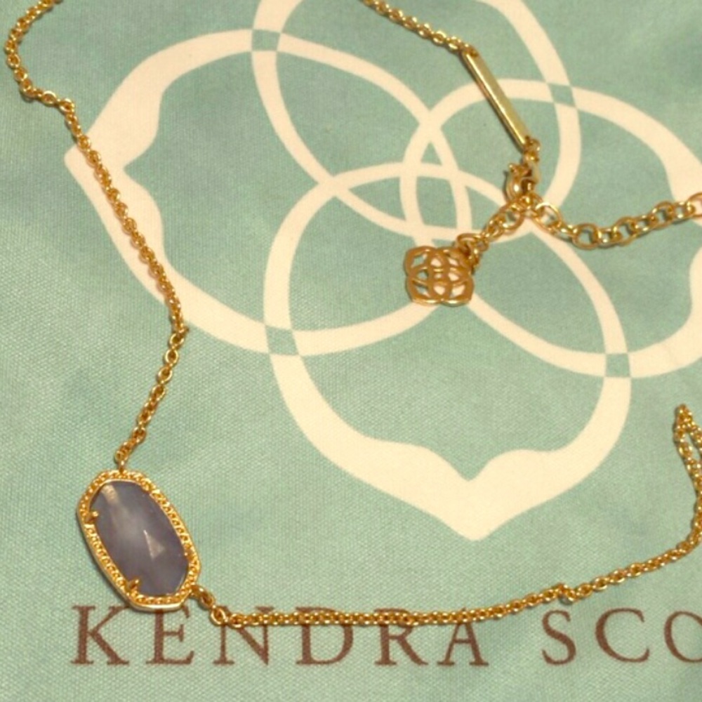 Periwinkle Kendra Scott Elisa necklace